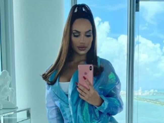 El baile de Andrea Valdiri en redes sociales. Foto: Instagram: @andreavaldirisos