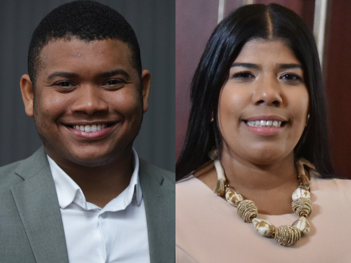 Miguel Polo Polo y Ana Monsalve, representantes a la Cámara.