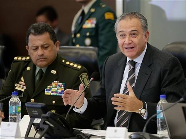 Vicepresidente de la República, general Óscar Naranjo.. Foto: