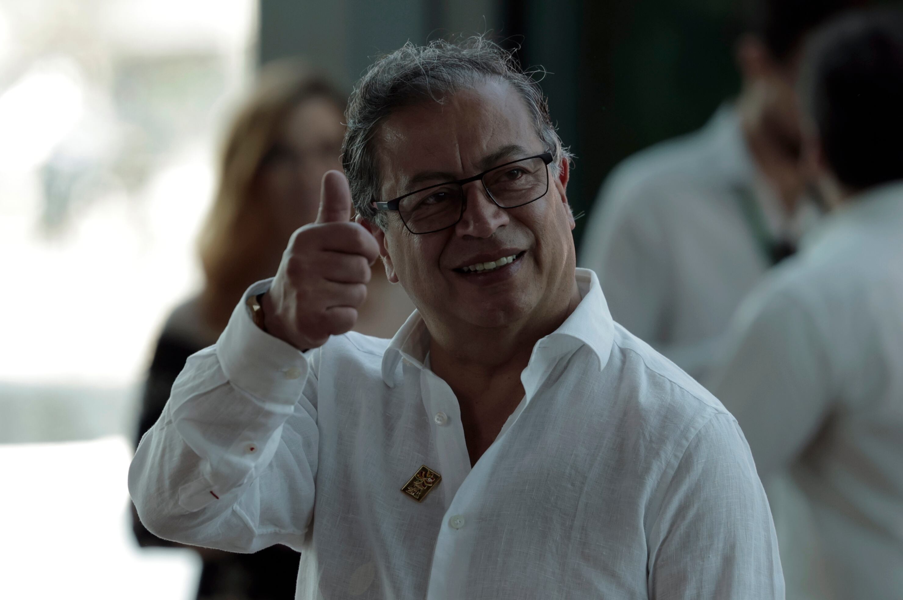 El presidente de Colombia, Gustavo Petro. Foto: EFE/ Antonio Lacerda