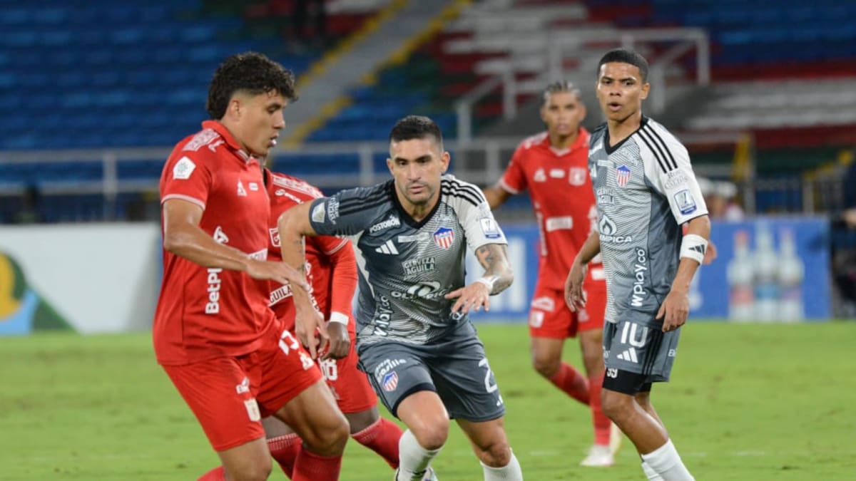 América de Cali no pudo con Junior y empató 1-1 en la segunda jornada de cuadrangulares