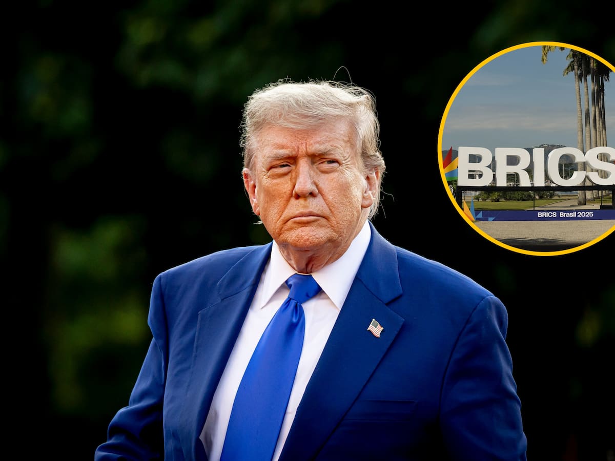 Donald Trump cree que los BRICS buscan golpear los intereses de EE.UU. y actuará en consecuencia