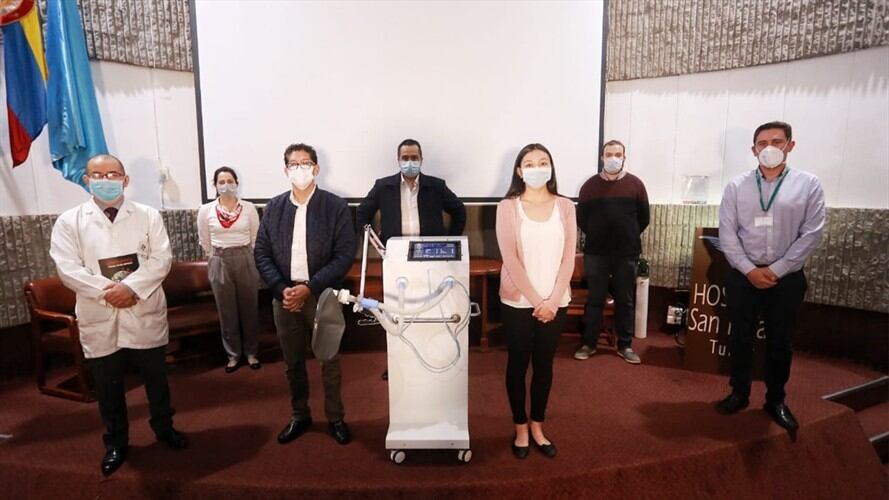 El equipo se sostiene tres horas sin conexión eléctrica.. Foto: Gobernación de Boyacá. Foto: Gobernación de Boyacá