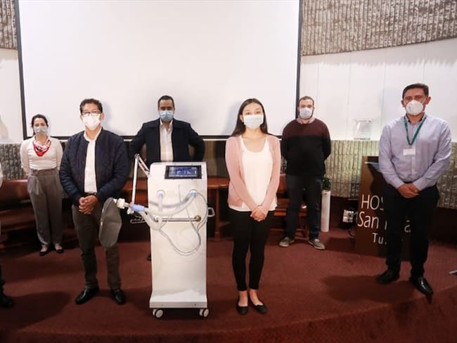 El equipo se sostiene tres horas sin conexión eléctrica.. Foto: Gobernación de Boyacá. Foto: Gobernación de Boyacá