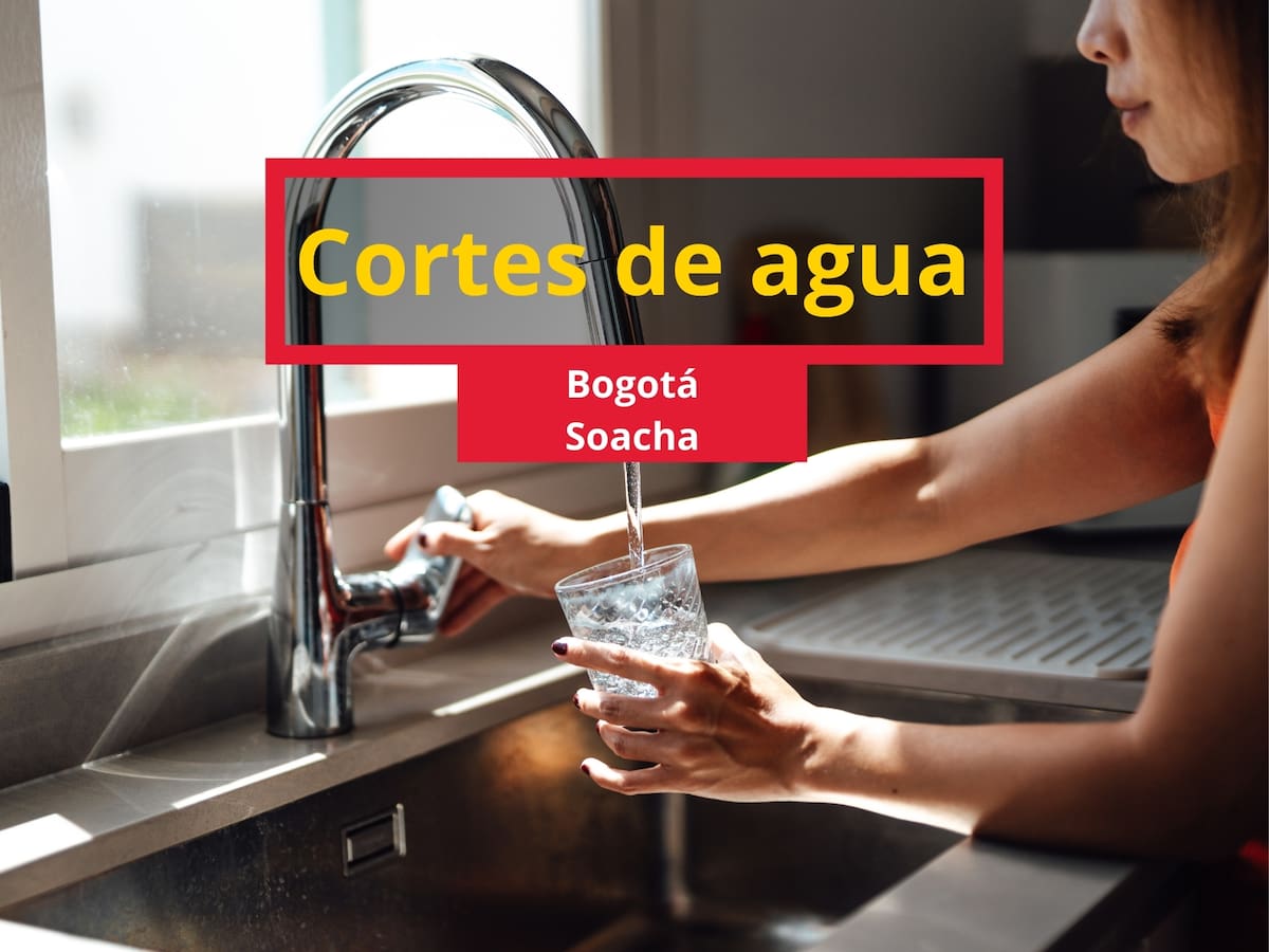 Cortes de agua en Bogotá y Gachancipá del 19 al 22 de octubre de 2026: ¿Está su barrio?