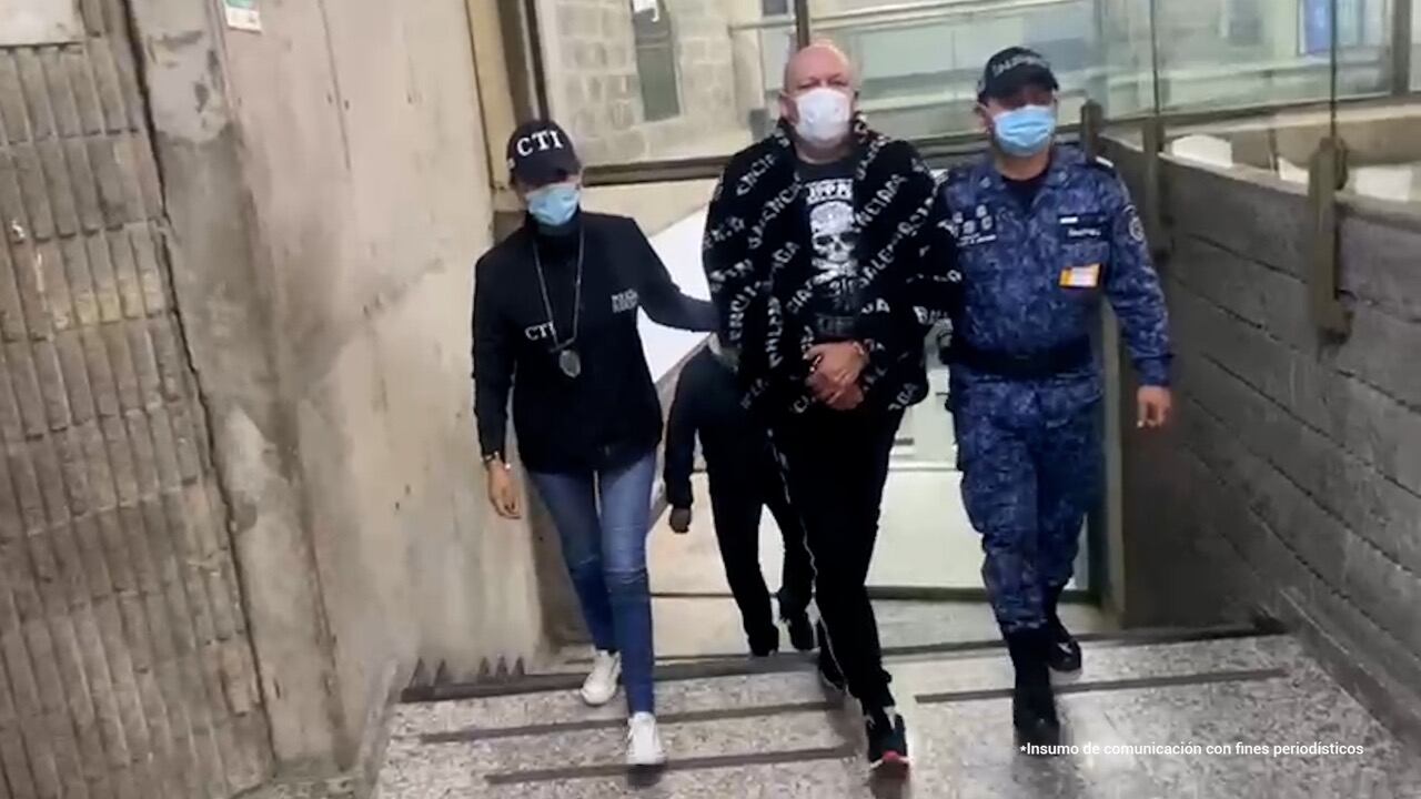 Milton Jiménez, el guardián del Inpec implicado en la fuga de alias ‘Matamba’. Foto: Fiscalía General de la Nación.