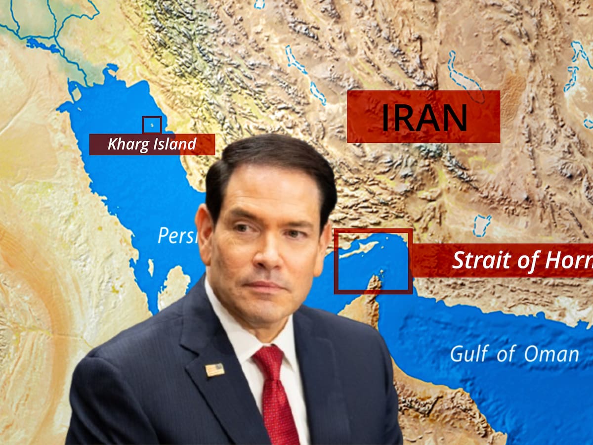 Marco Rubio descartó levantar sanciones a Irán a cambio del desbloqueo del estrecho de Ormuz