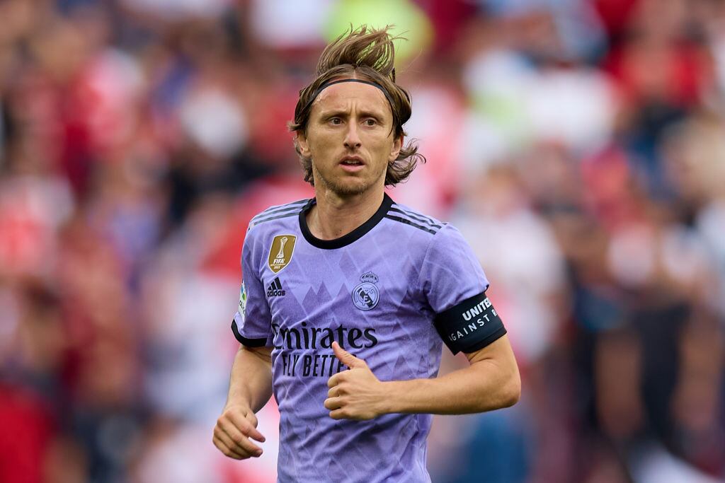 Luka Modric. (Photo by Fran Santiago/Getty Images)