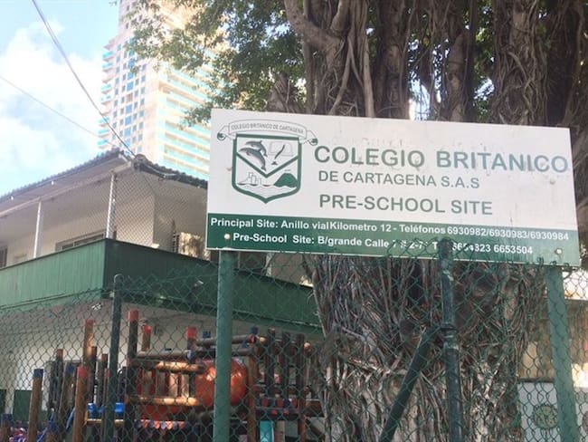 Colegio Británico de Cartagena. Foto: La W - Leidys Rivero