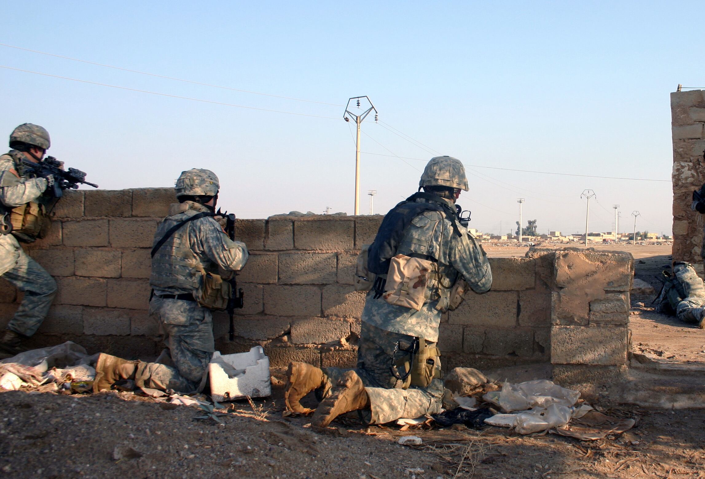 Tropas de Estados Unidos en Irak. Foto: Getty Images