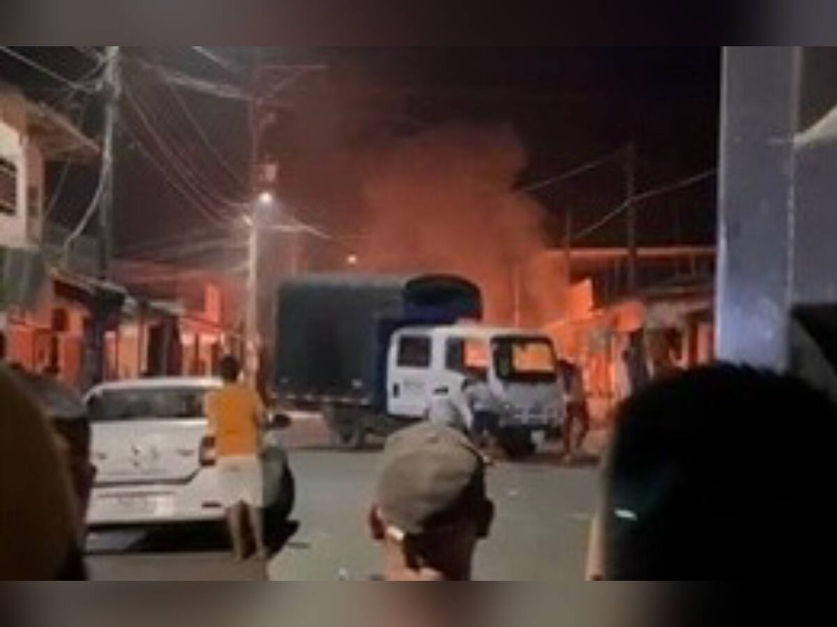 Asonada contra la Policía Nacional en la región del Catatumbo