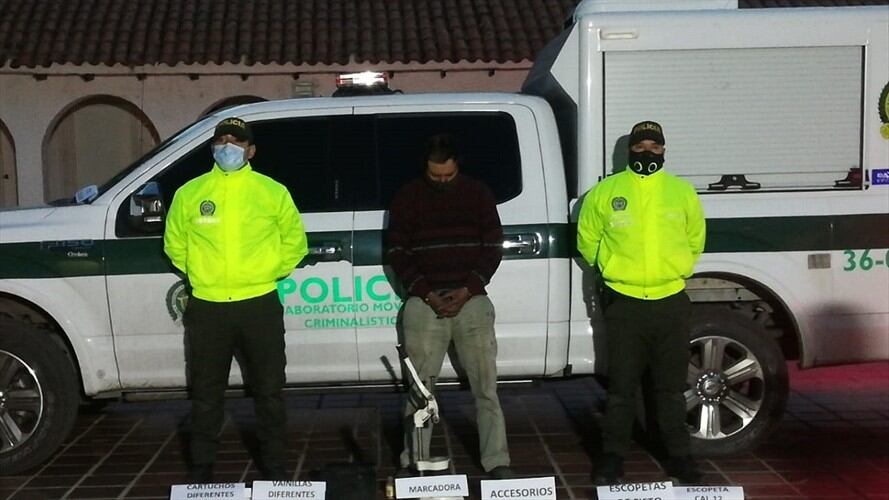 Taller de soldadura operaba para mantenimiento y reparación de armas en Norte de Santander. Foto: Cortesía