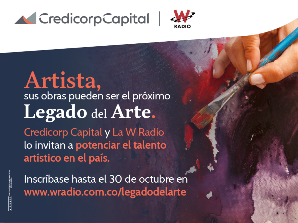 Credicorp Capital y La W, se unen para potenciar nuestro Legado del Arte
