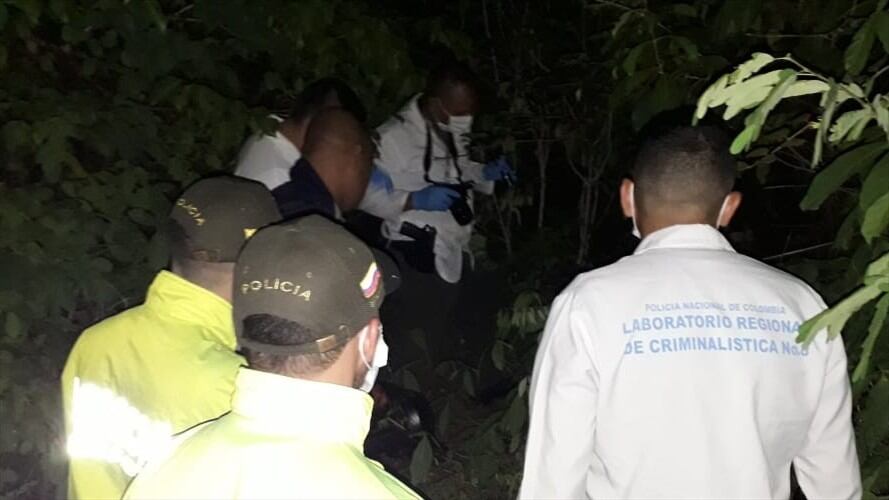 Carta dental es coincidente: Medicina legal sobre cuerpo hallado en Miramar. Foto: Policía Metropolitana de Barranquilla