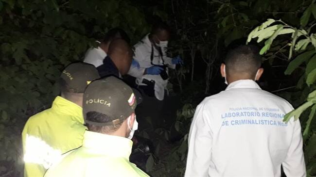Carta dental es coincidente: Medicina legal sobre cuerpo hallado en Miramar. Foto: Policía Metropolitana de Barranquilla