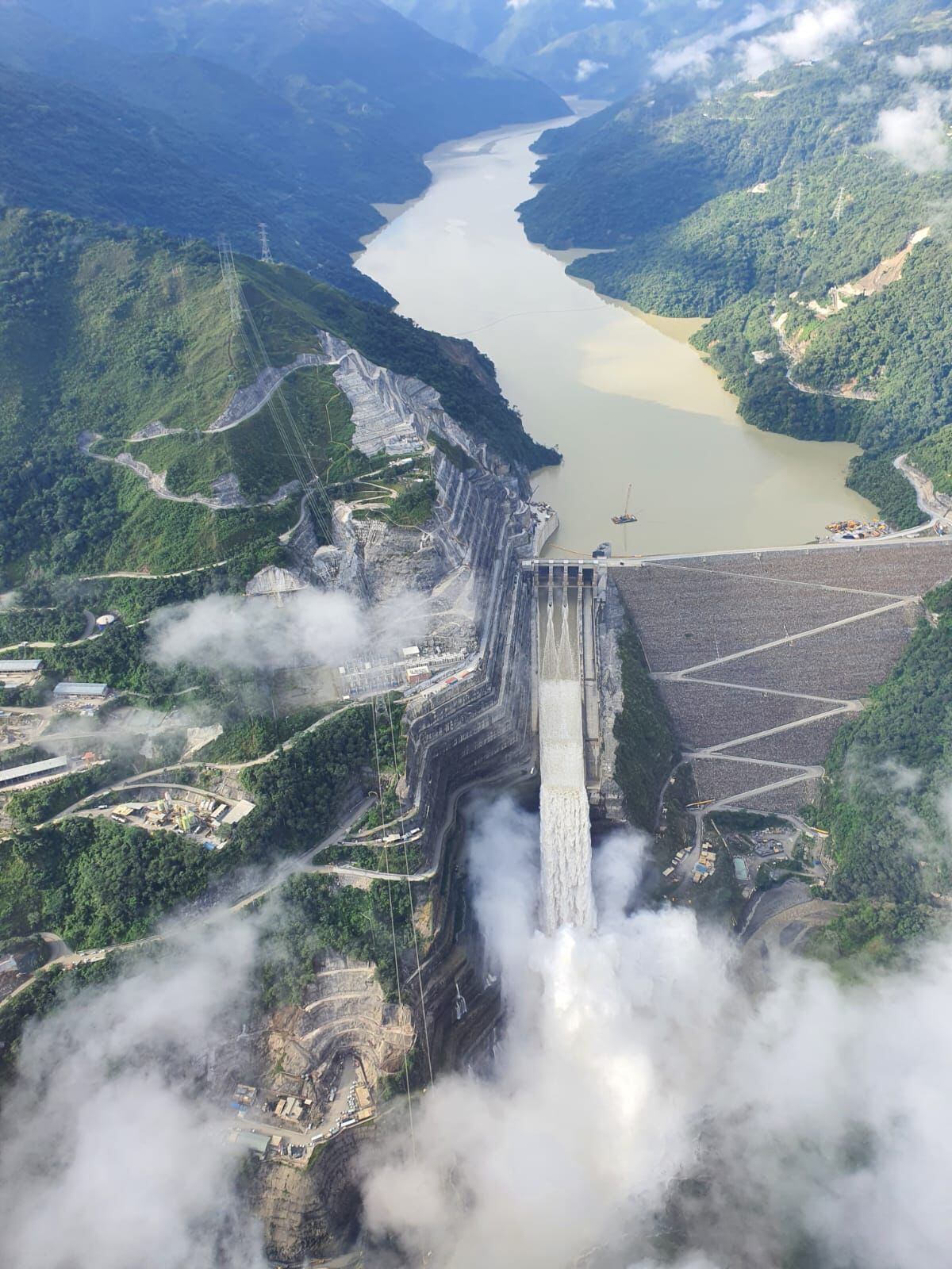 Director de la UNGRD asegura que no ha recibido el reporte de las últimas pruebas en Hidroituango. Foto: W radio