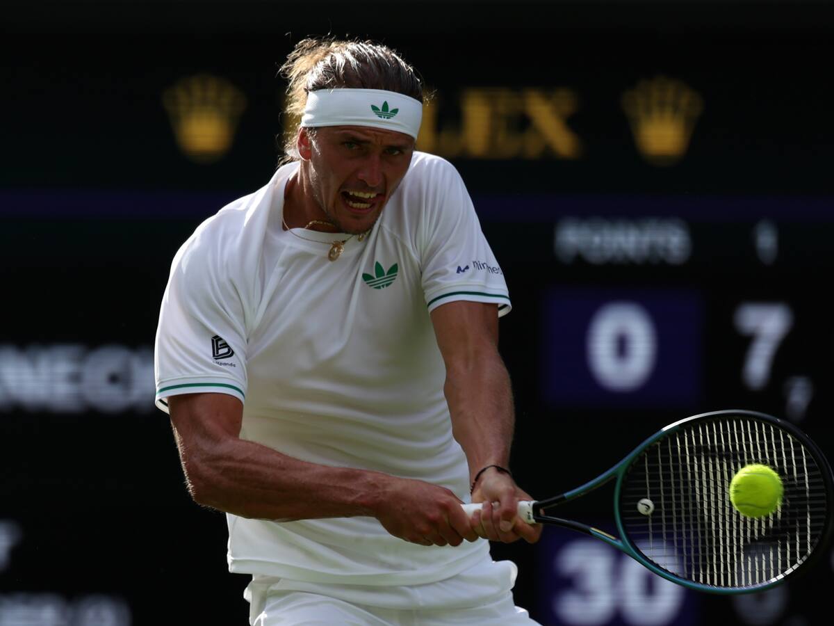 Alexander Zverev eliminado de Wimbledon en primera ronda: perdió ante Rinderknech, 72 del mundo