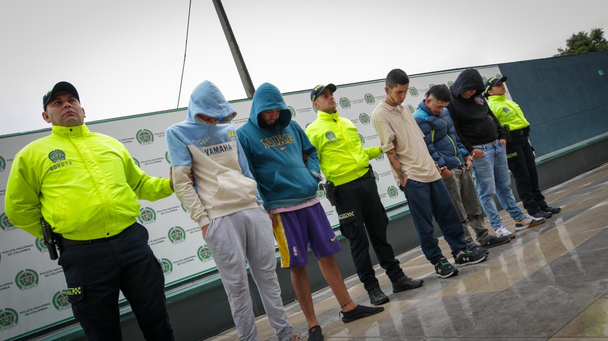 Desarticulada banda criminal. Foto: cortesía.