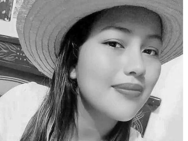 La lideresa Yeimy Chocué se desempeñaba como tesorera en la comunidad de la que hacía parte. Crédito: Cric.