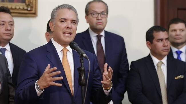 Presidente y Procurador presentan proyecto anticorrupción. Foto: Colprensa