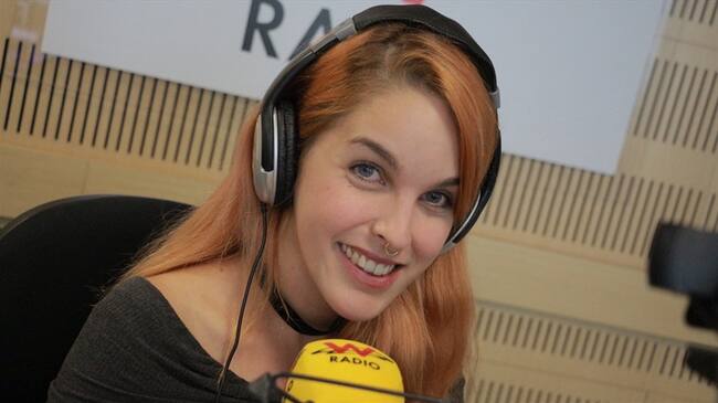 Amarna Miller, actriz de películas para adultos. Foto: La W con Vicky Dávila