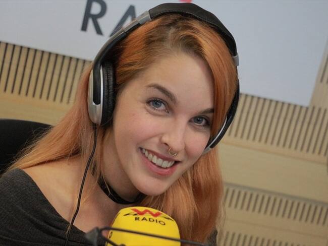 Amarna Miller, actriz de películas para adultos. Foto: La W con Vicky Dávila