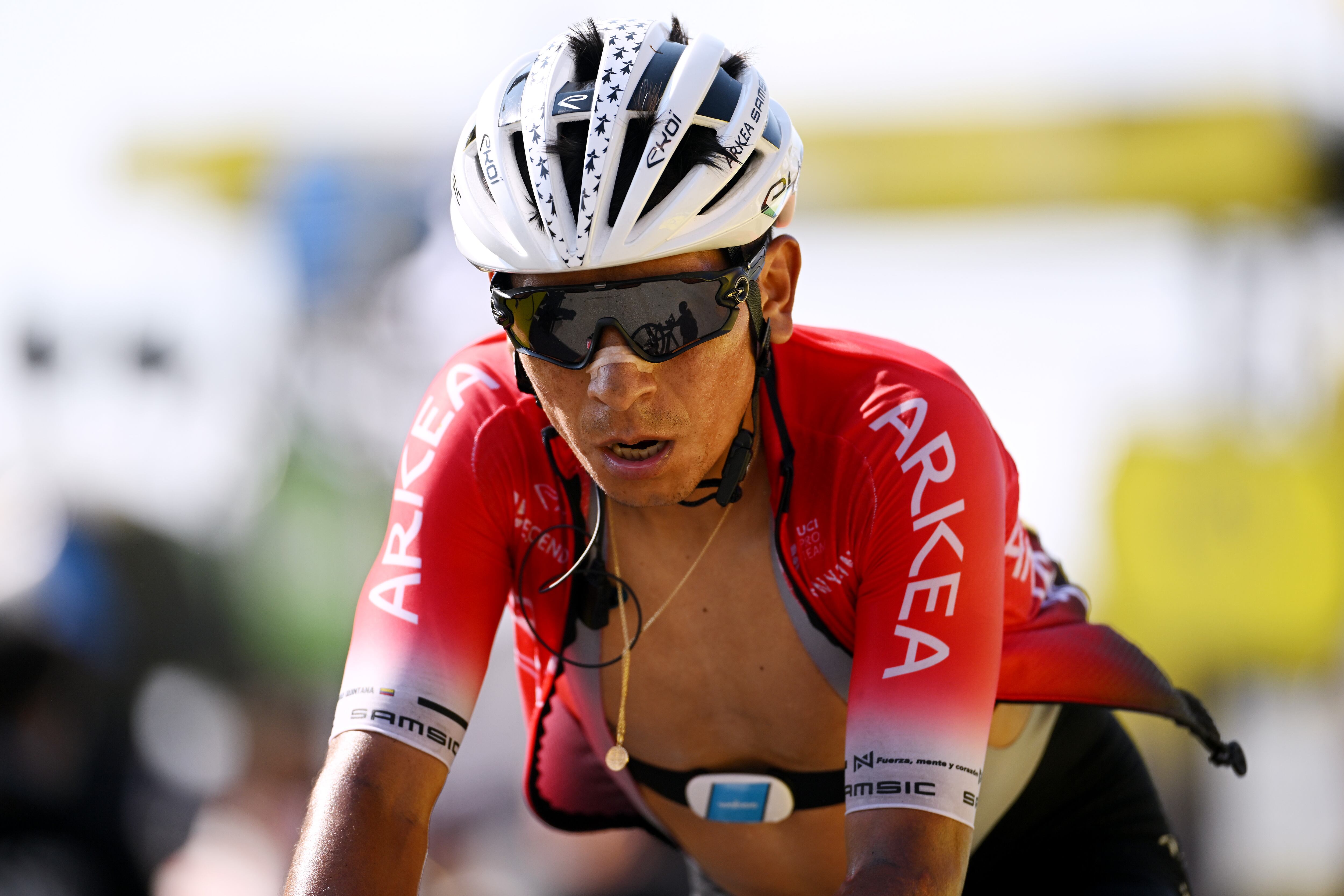 El ciclista colombiano Nairo Quintana en el Tour de Francia 2022. (Photo by Dario Belingheri/Getty Images)