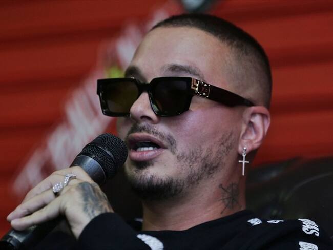 Cantante José Álvaro Osorio, 'J Balvin'. Foto: Colprensa - Sofía Toscano