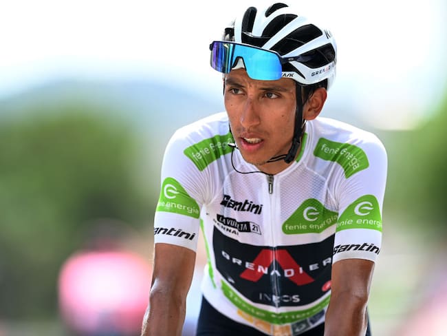 Ciclista colombiano Egan Bernal. (Photo by Stuart Franklin/Getty Images)