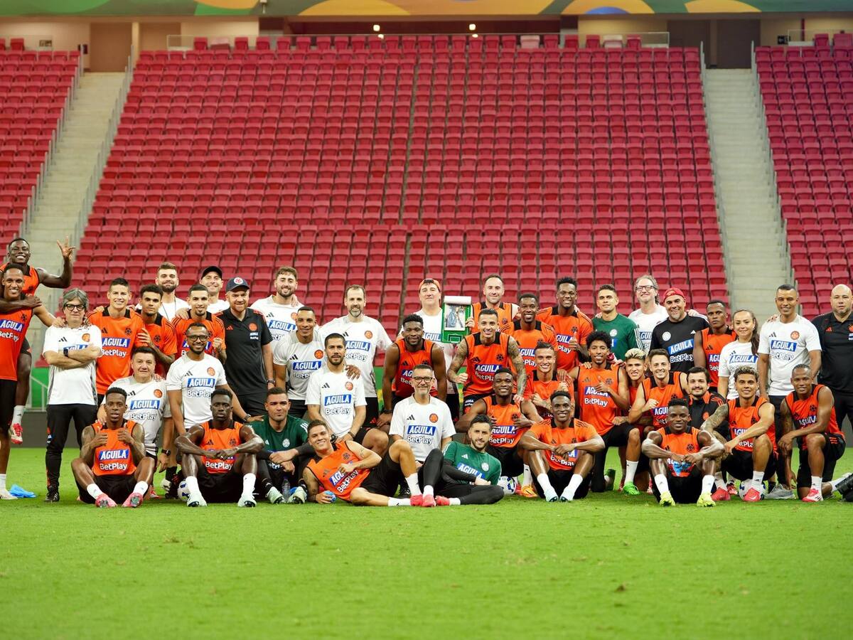 Esta es la titular de la Selección Colombia para enfrentar a Brasil: así formará la ‘Tricolor’