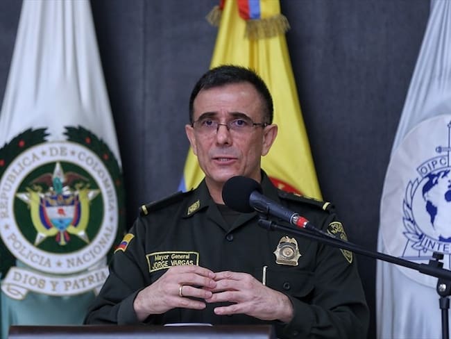 Director de la Policía General, Jorge Luis Vargas. Foto: Colprensa