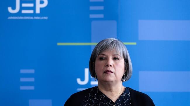 Patricia Linares, presidenta del tribunal de la jurisdicción especial para la paz. Foto: Colprensa