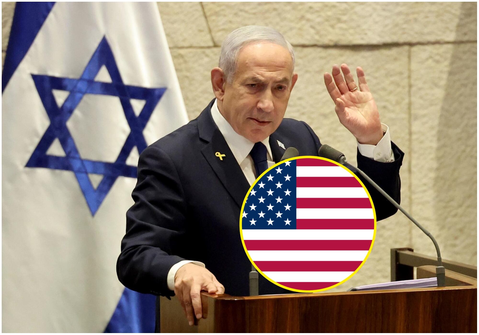 Benjamín Netanyahu, primer ministro israelí. Foto: EFE.