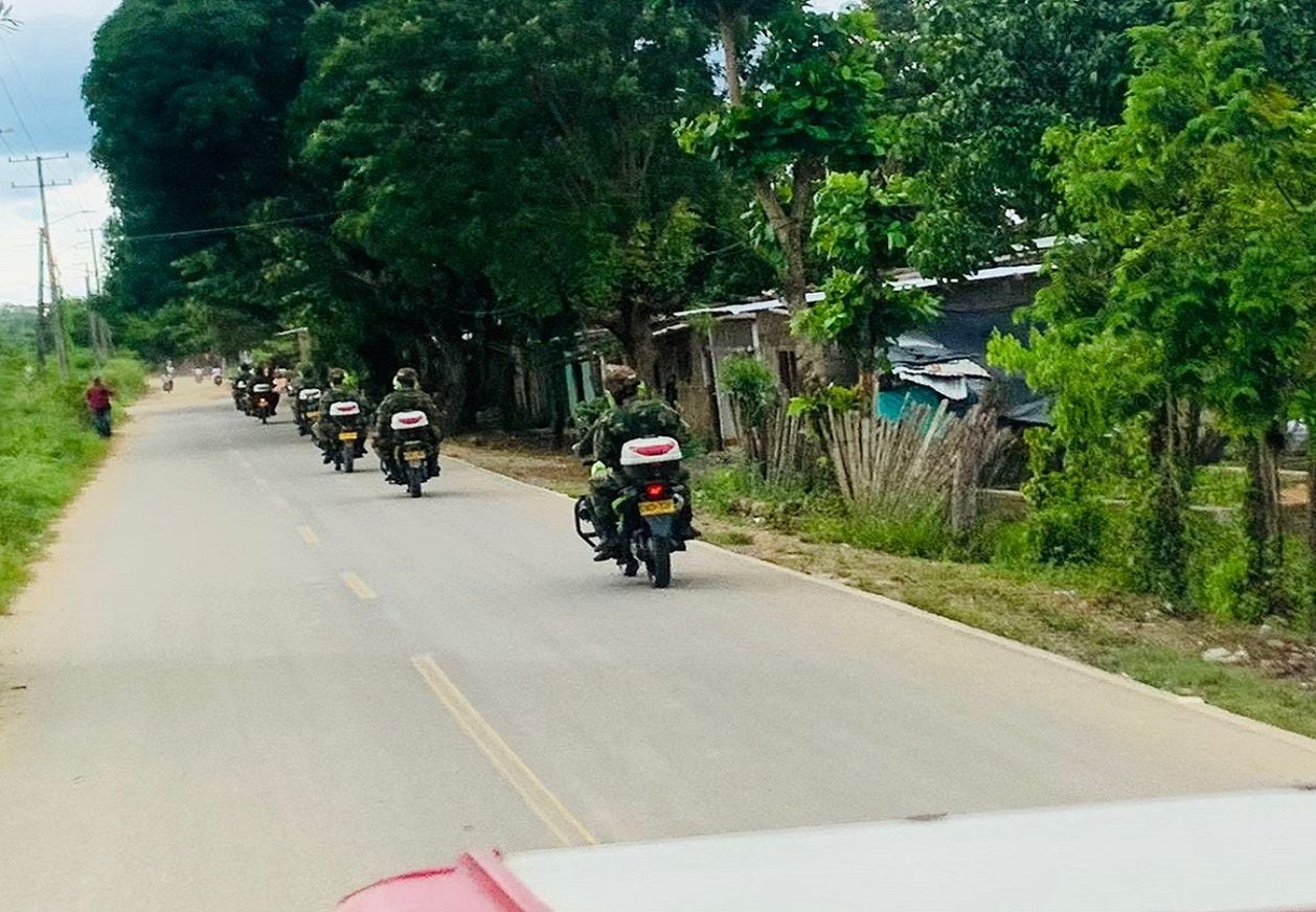 Tres de los 30 municipios de Córdoba decretaron medidas restrictivas por ‘plan pistola’. Foto: cortesía Policía.