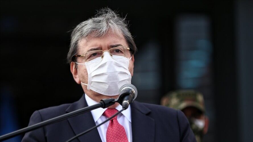 Manifiesta que la presencia de la Brigada SFAB es cooperación y no tránsito de tropas. Foto: Colprensa - Álvaro Tavera