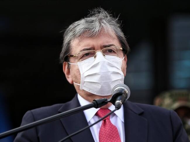 Manifiesta que la presencia de la Brigada SFAB es cooperación y no tránsito de tropas. Foto: Colprensa - Álvaro Tavera