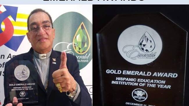 Edgar Eduardo Prada sacerdote bumangués, rector de Logos International University. . Foto: Logos International University