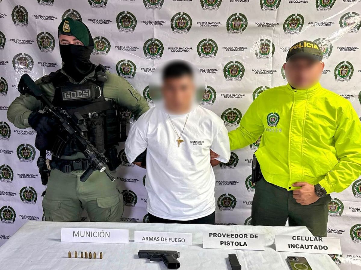 Capturan en Popayán a presunto integrante de grupo armado ilegal que planeaba atentados