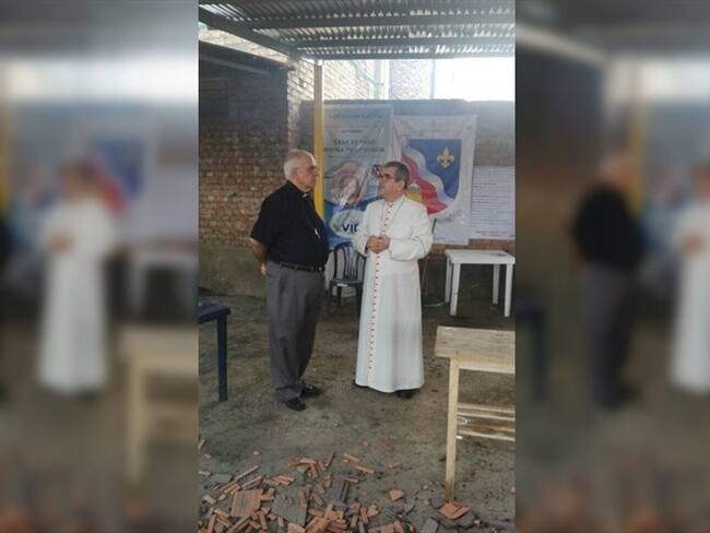 Delegados de la Iglesia Católica de Colombia y de Venezuela se reunieron en la zona de frontera. Foto: Diócesis de Cúcuta