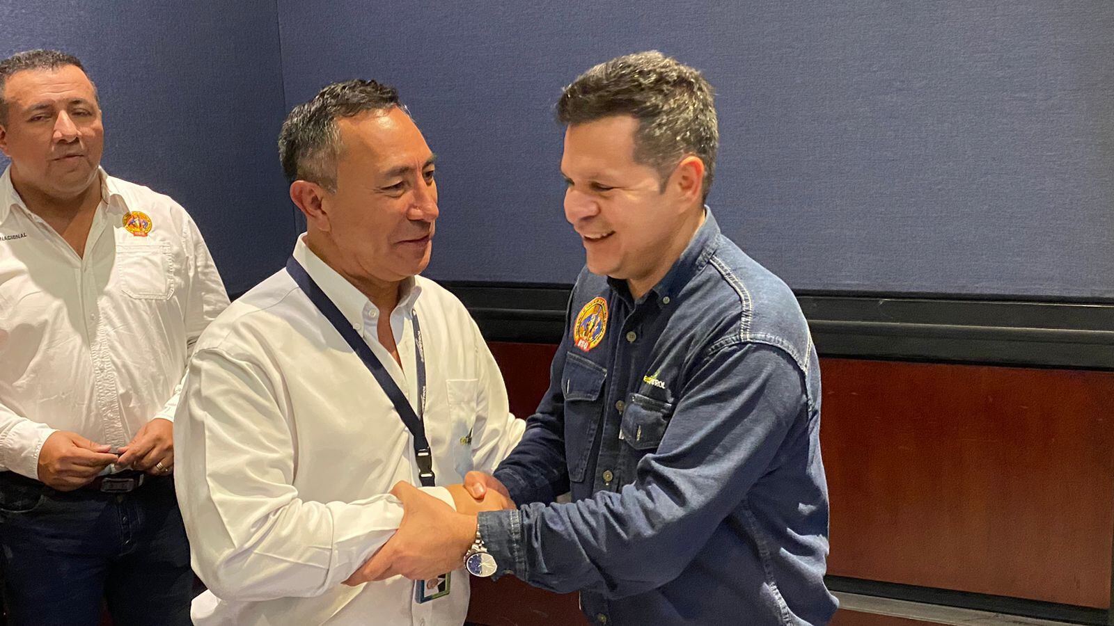 Acuerdo entre Ecopetrol y la USO. Foto: Suministrada