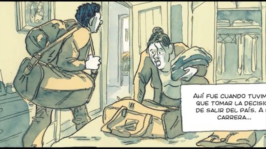 Colombianos exiliados por el conflicto contarán su historia por medio de cómics. Foto: Cortesía: Comisión de la Verdad