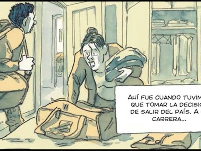 Colombianos exiliados por el conflicto contarán su historia por medio de cómics. Foto: Cortesía: Comisión de la Verdad