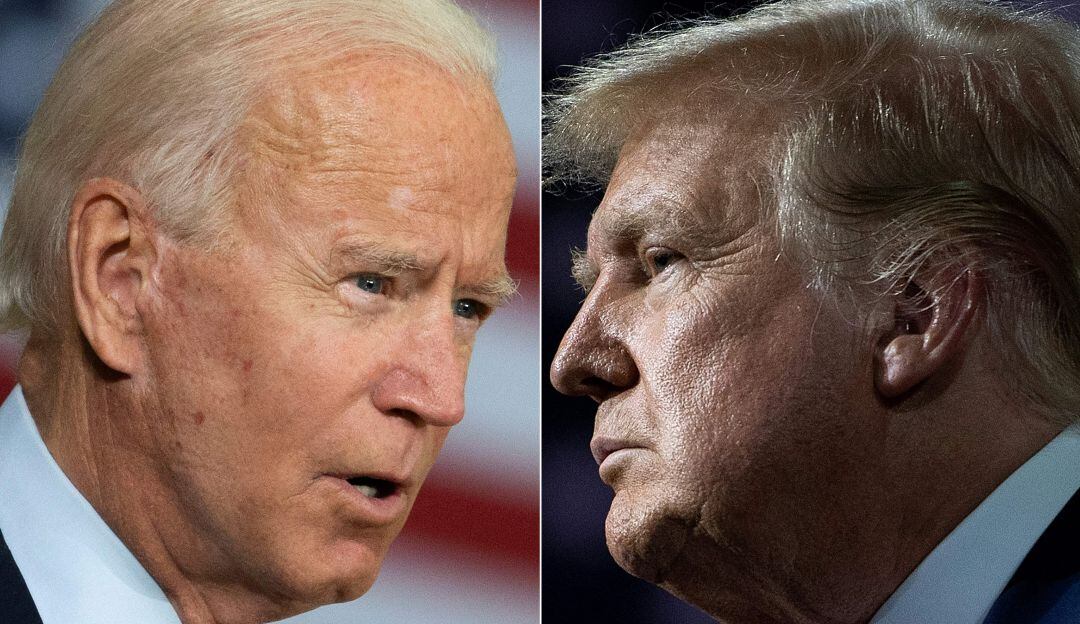 Biden condena el “estúpido” y “vergonzoso” comentario de Trump sobre la OTAN. Foto: