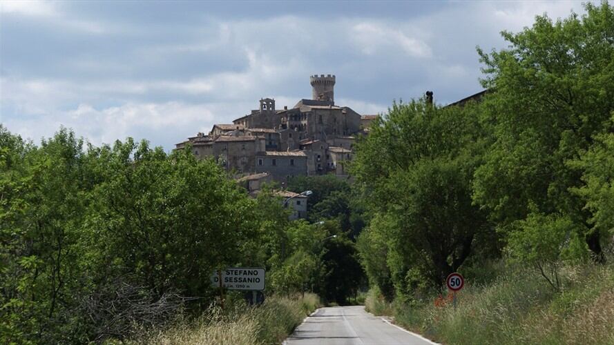 Pueblo italiano /Santo Stefano di Sessanio. Foto: Getty