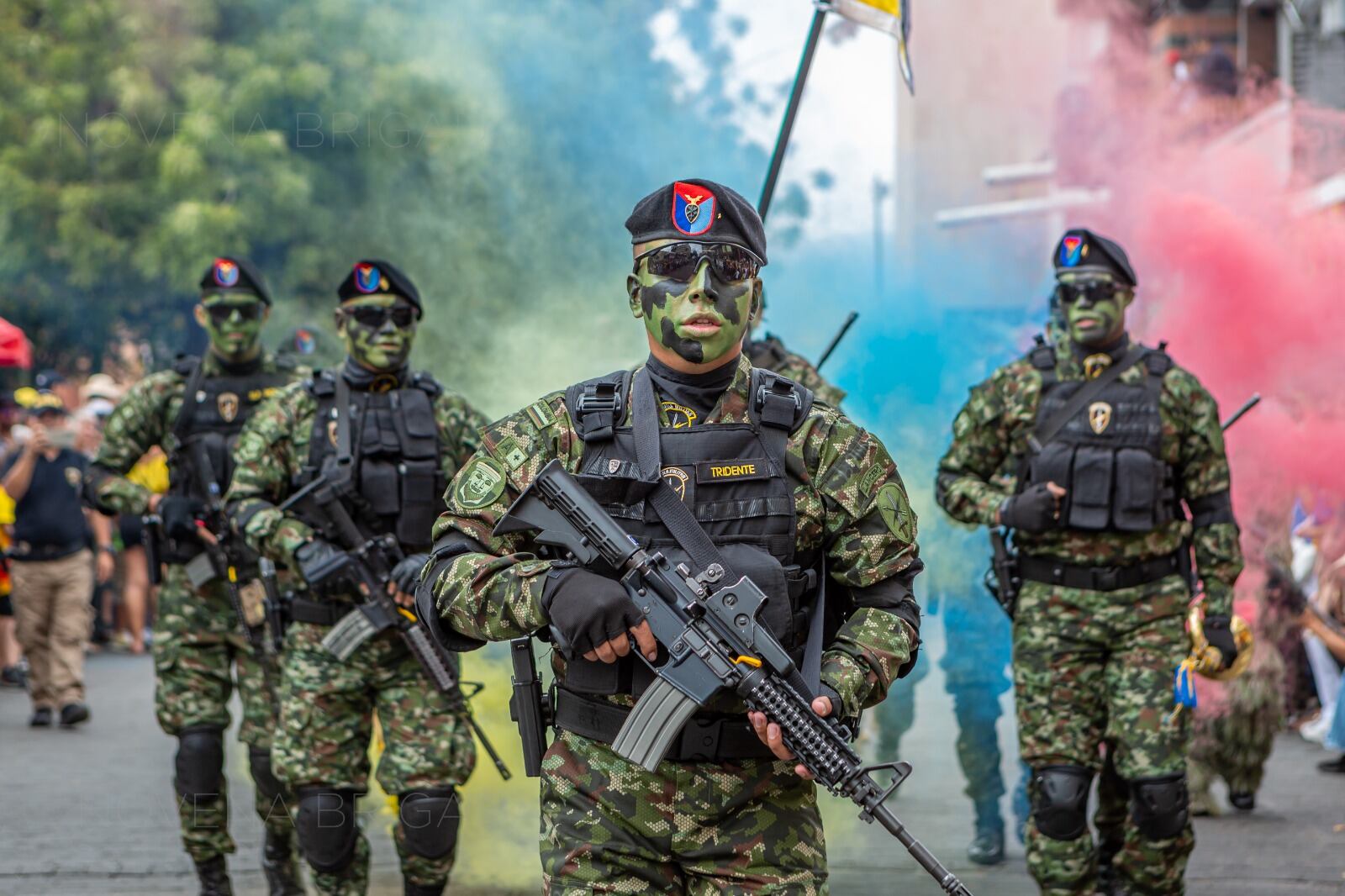 Desfile militar y policial del 20 de julio de 2024. Foto: Fuerzas Militares y policiales de Colombia.