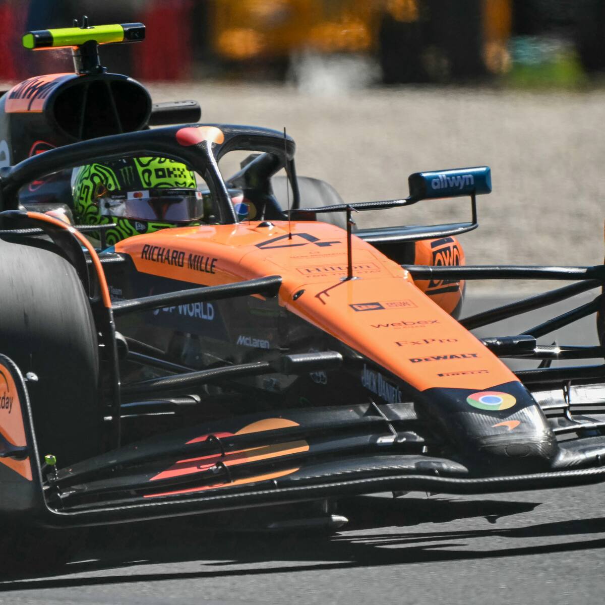 Lando Norris fue el más rápido de la primera sesión del Gran Premio de Australia, de la Fórmula 1