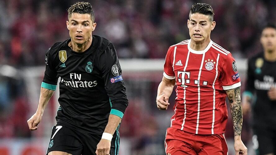 Bayern Múnich vs Real Madrid. Foto: Agencia EFE