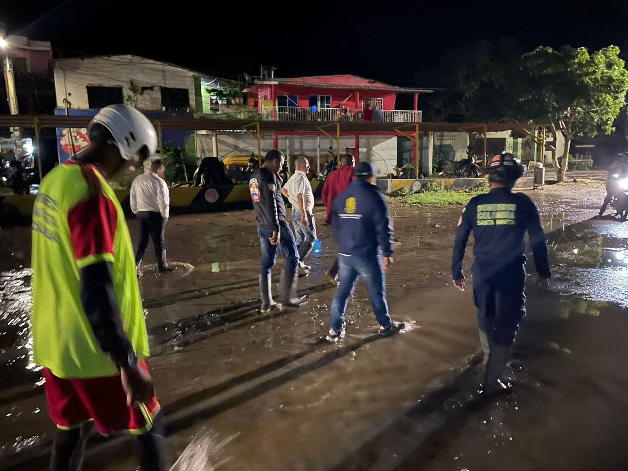 Lluvias en Santa Marta/ Archivo Alcaldía de Santa Marta.