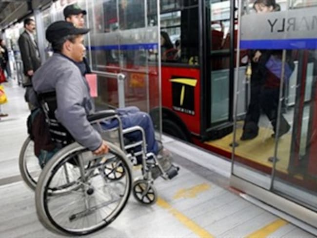 Expiden decreto de subsidio de transporte para discapacitados en Bogotá