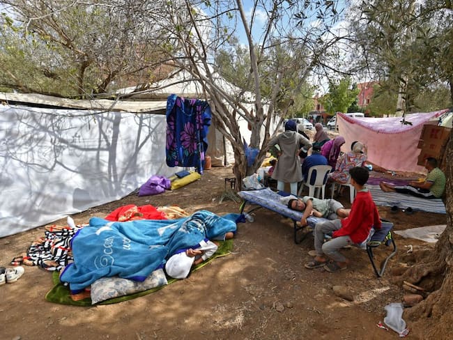 La mayor necesidad es alojamiento temporal: rescatista sobre sobrevivientes en Marruecos